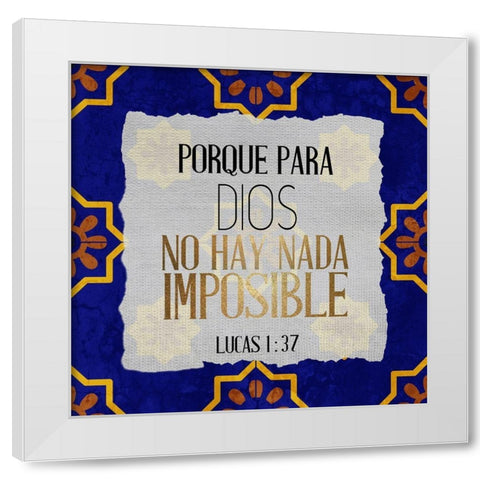 En Cuanto 3 White Modern Wood Framed Art Print by Allen, Kimberly