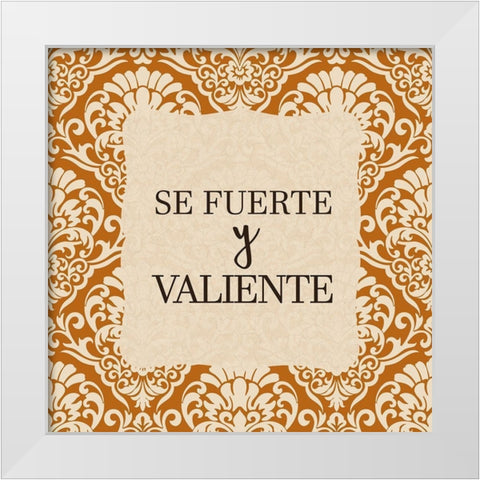 Hacer 3 White Modern Wood Framed Art Print by Allen, Kimberly