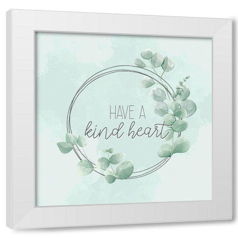 Eucalyptus Mood 5 White Modern Wood Framed Art Print by Allen, Candace