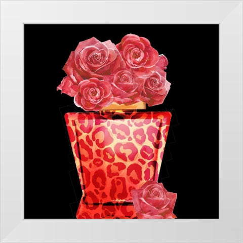 Girl Boss Leopard 3 White Modern Wood Framed Art Print by Allen, Kimberly