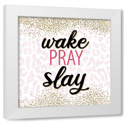 Believe Sparkle 3 White Modern Wood Framed Art Print by Allen, Kimberly