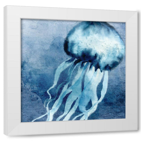 Deep Sea 2 White Modern Wood Framed Art Print by Allen, Kimberly
