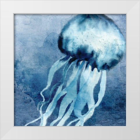 Deep Sea 2 White Modern Wood Framed Art Print by Allen, Kimberly
