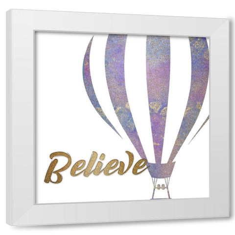 Fly Away 2 White Modern Wood Framed Art Print by Allen, Kimberly