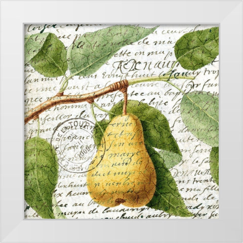 Fruit Picking 2 White Modern Wood Framed Art Print by Allen, Kimberly