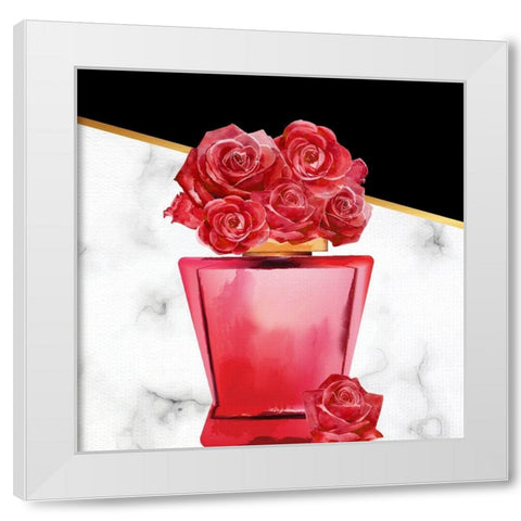 Shopping 2 White Modern Wood Framed Art Print by Allen, Kimberly