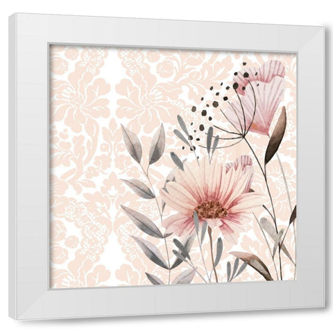 Always Blessed 7 White Modern Wood Framed Art Print by Allen, Kimberly