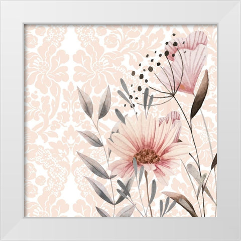 Always Blessed 7 White Modern Wood Framed Art Print by Allen, Kimberly