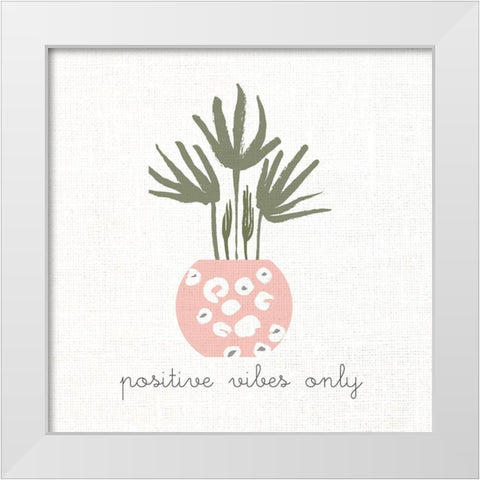 Good Things 3 White Modern Wood Framed Art Print by Allen, Kimberly