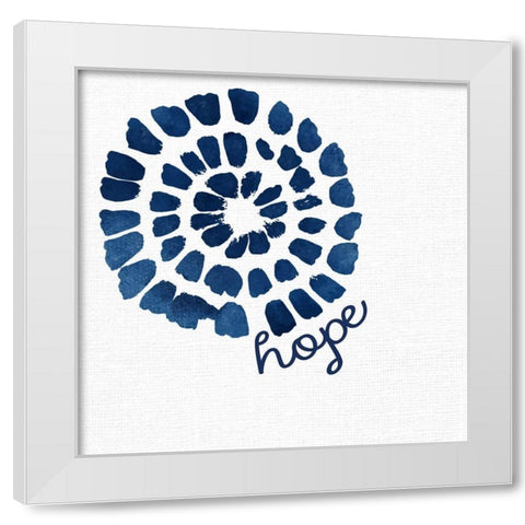 Hope Spot White Modern Wood Framed Art Print by Allen, Kimberly