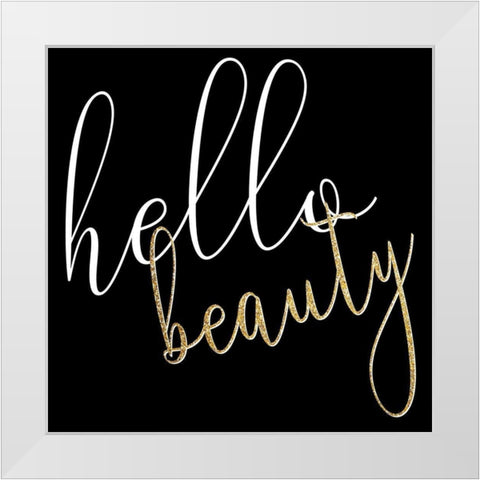 Agate Beauty 2 White Modern Wood Framed Art Print by Allen, Kimberly