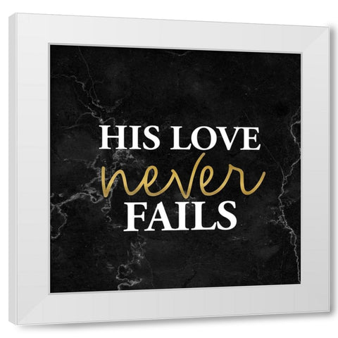 Faithfulness 3 White Modern Wood Framed Art Print by Allen, Kimberly
