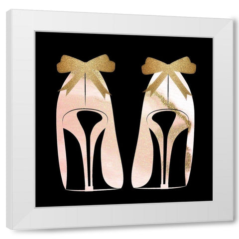 Her Plans 2 White Modern Wood Framed Art Print by Allen, Kimberly