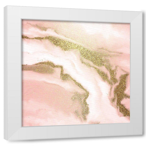 Her Plans 3 White Modern Wood Framed Art Print by Allen, Kimberly