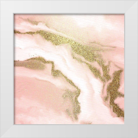 Her Plans 3 White Modern Wood Framed Art Print by Allen, Kimberly