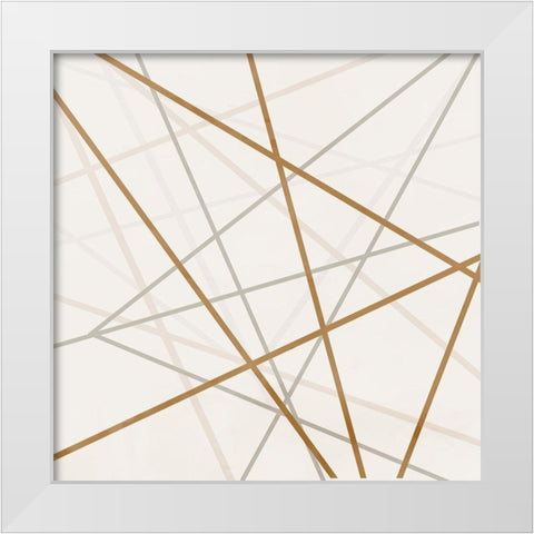 Crossover 2 White Modern Wood Framed Art Print by Allen, Kimberly