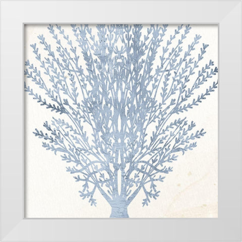 Coral Days 2 White Modern Wood Framed Art Print by Allen, Kimberly