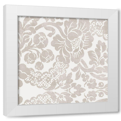 Love Beyond 10 White Modern Wood Framed Art Print by Allen, Kimberly