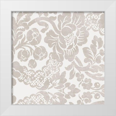 Love Beyond 10 White Modern Wood Framed Art Print by Allen, Kimberly