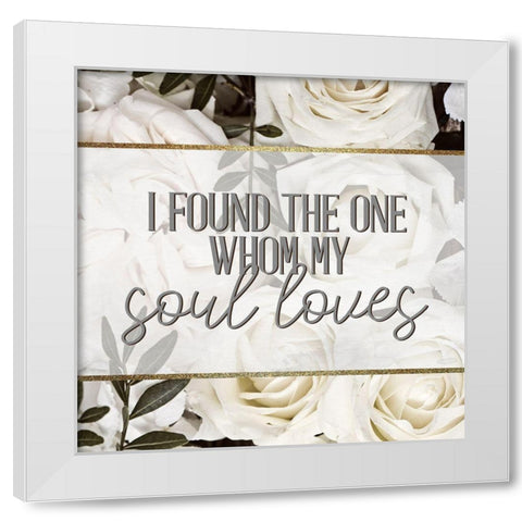 Let All You Do Be 2 White Modern Wood Framed Art Print by Allen, Kimberly