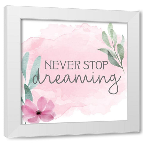 Little Babe Cave 3 White Modern Wood Framed Art Print by Allen, Kimberly