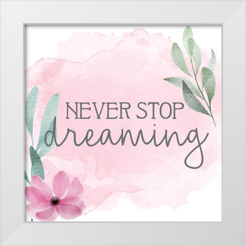 Little Babe Cave 3 White Modern Wood Framed Art Print by Allen, Kimberly