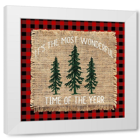 Wonderful Time 2 White Modern Wood Framed Art Print by Allen, Kimberly