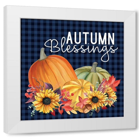 In the Fall 6 White Modern Wood Framed Art Print by Allen, Kimberly