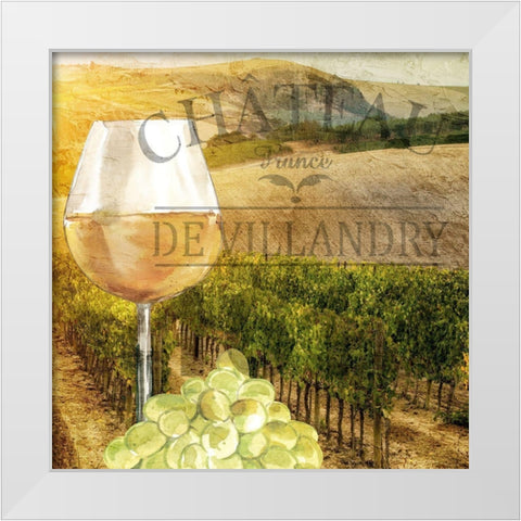 Chateau 2 White Modern Wood Framed Art Print by Allen, Kimberly