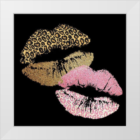 Beautiful Leopard 2 White Modern Wood Framed Art Print by Allen, Kimberly