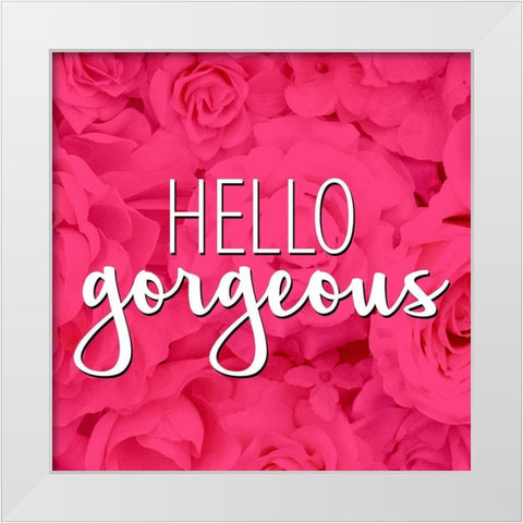 Lady Boss 3 White Modern Wood Framed Art Print by Allen, Kimberly