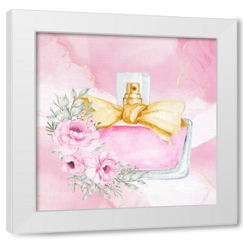 Pretty Pink 1 White Modern Wood Framed Art Print by Allen, Kimberly