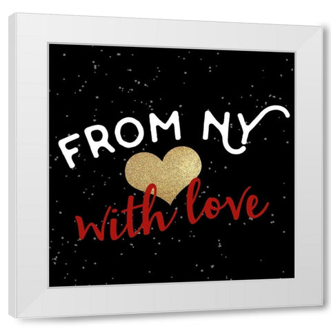 From NY 3 White Modern Wood Framed Art Print by Allen, Kimberly