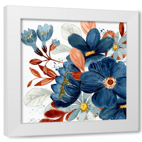 Wildflower View  2 White Modern Wood Framed Art Print by Allen, Kimberly