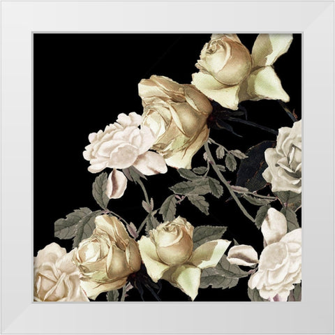Elegance 2 White Modern Wood Framed Art Print by Allen, Kimberly