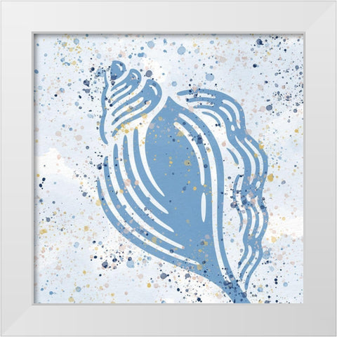 Spotted Sea 2 White Modern Wood Framed Art Print by Allen, Kimberly