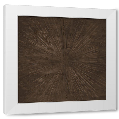 Sun Light 1 Brown White Modern Wood Framed Art Print by Allen, Kimberly