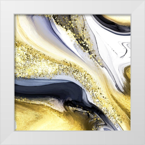 Rise White Modern Wood Framed Art Print by Allen, Kimberly