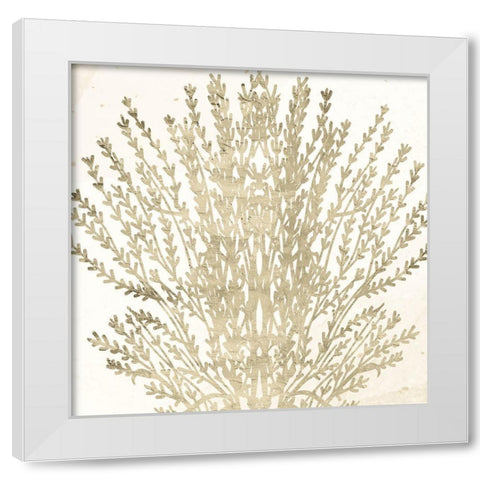 Sand Coral 2 White Modern Wood Framed Art Print by Allen, Kimberly
