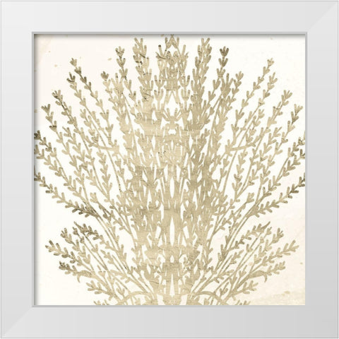 Sand Coral 2 White Modern Wood Framed Art Print by Allen, Kimberly