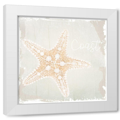 Shore Coast 2 White Modern Wood Framed Art Print by Allen, Kimberly