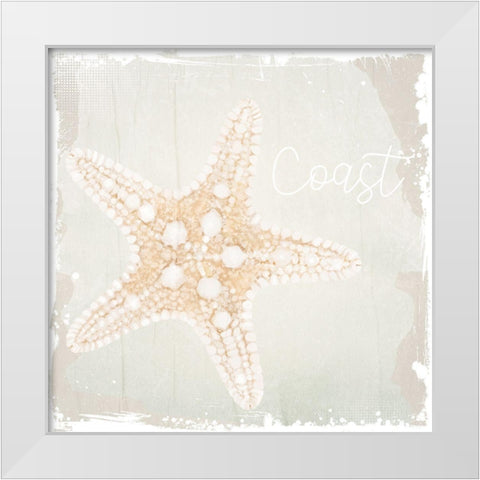 Shore Coast 2 White Modern Wood Framed Art Print by Allen, Kimberly