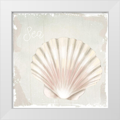 Shore Coast 3 White Modern Wood Framed Art Print by Allen, Kimberly