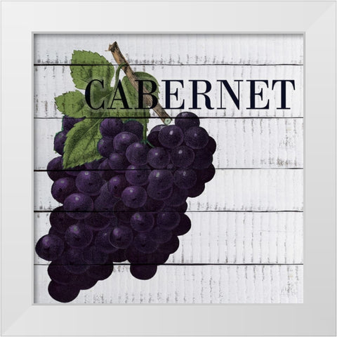 The Best Wine 4 White Modern Wood Framed Art Print by Allen, Kimberly