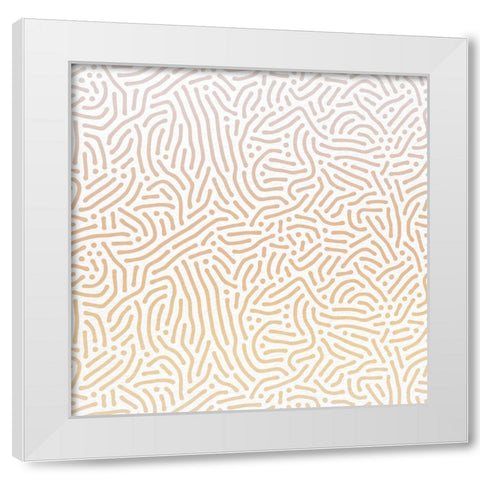 Organic Desert 1 White Modern Wood Framed Art Print by Allen, Kimberly