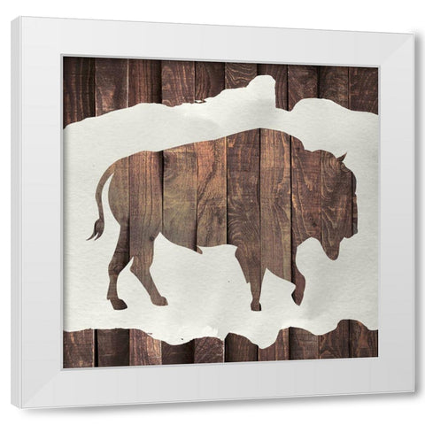 Forest Walk 3 White Modern Wood Framed Art Print by Allen, Kimberly