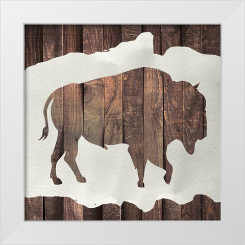 Forest Walk 3 White Modern Wood Framed Art Print by Allen, Kimberly