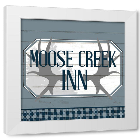 To the Lodge 9 White Modern Wood Framed Art Print by Allen, Kimberly