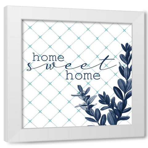 Happy Home 2 White Modern Wood Framed Art Print by Allen, Kimberly