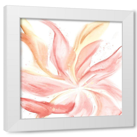 Spring 1 White Modern Wood Framed Art Print by Allen, Kimberly